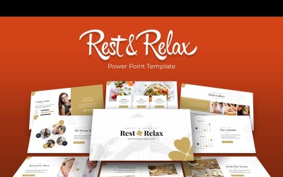 Rest &amp;amp; Relax PowerPoint sablon