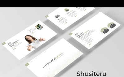 Sushiteru - шаблон Keynote