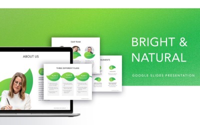 Bright &amp; Natural Google Slides
