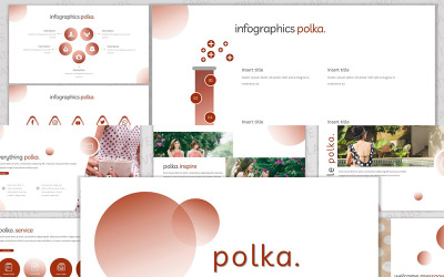 Modello di PowerPoint Polka