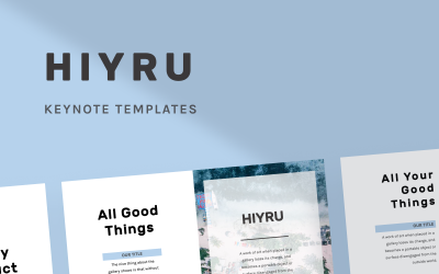 HIYRU - Modèle Keynote