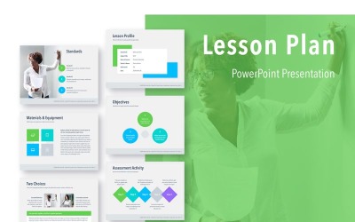 Lesplan PowerPoint-sjabloon