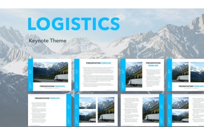 Logistik - Keynote-Vorlage