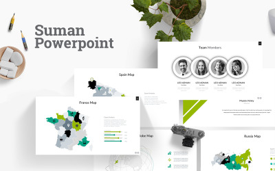 Презентація Suman шаблон PowerPoint