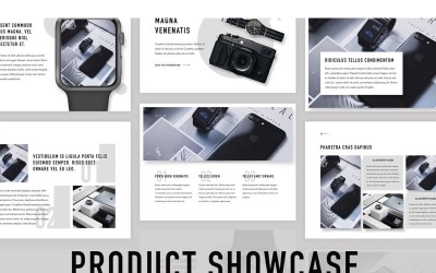 Product Showcase PowerPoint-sjabloon