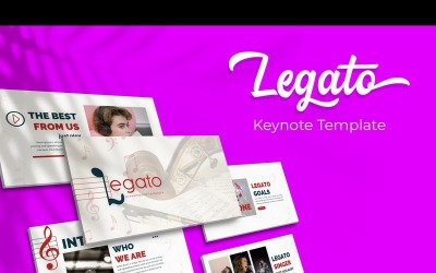 Legato - шаблон Keynote