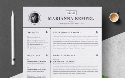 Marianna Resume Template