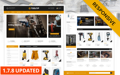 Tooltip - Hand Tool Store PrestaShop-thema