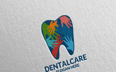 Dental, Zahnarzt Stomatologie Design 11 Logo Vorlage