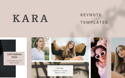 Modello Keynote #90215 "KARA Keynote Template"