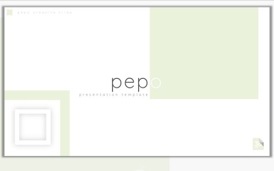 Pepo PowerPoint şablonu