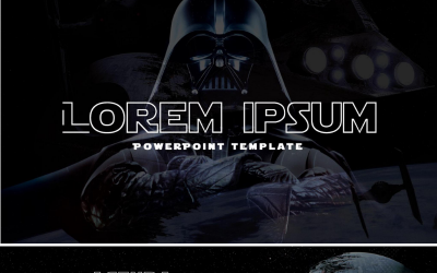 Star Wars PowerPoint şablonu