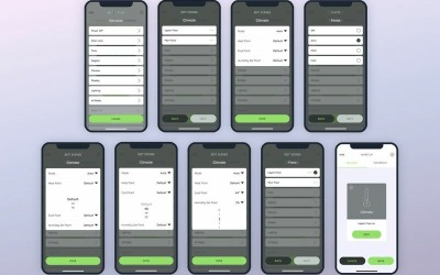 Services maken - UI-elementen voor klimaat