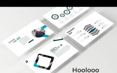 Hoolooo - šablona Keynote