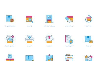 60物流图标-3D系列集