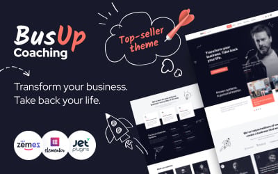 BusUp – WordPress-Theme für Redner und Motivationsredner