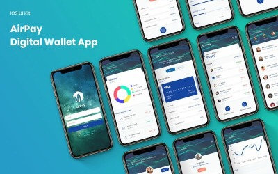 Digital Mobile Wallet UI Kit