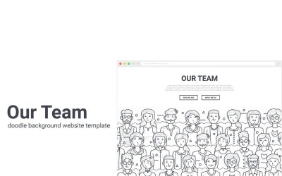 Doodle - Unser Team Hintergrund