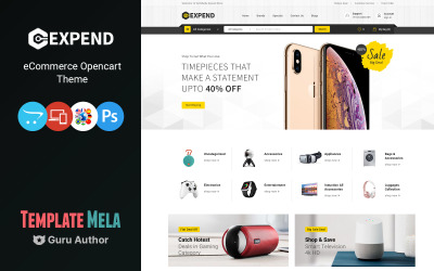 Expend - Многоцелевой шаблон OpenCart