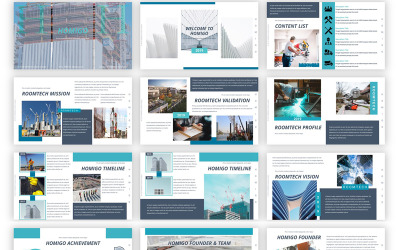 Homigo - Modello PowerPoint per edifici creativi