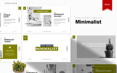 Minimalistyczny | Szablon programu PowerPoint