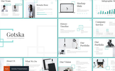 Modello PowerPoint di Gotska