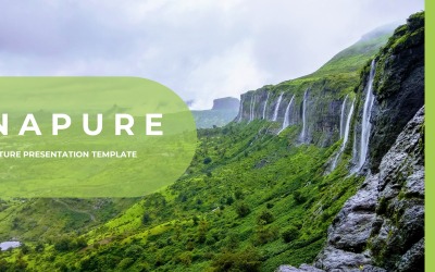 PowerPoint Vorlage namens "Napure - Creative Nature" #90543