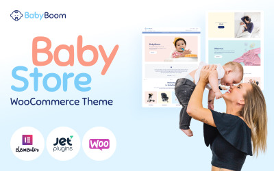 BabyBoom - Leuk en modern Baby WooCommerce-thema