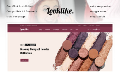 Looklike - Thème PrestaShop Cosmetic Store