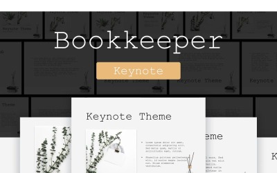 Könyvelő - Keynote sablon