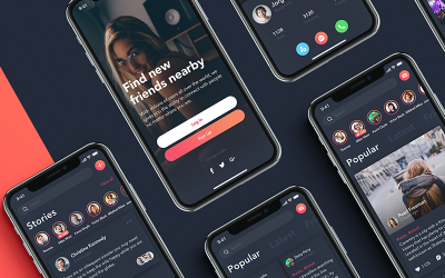 Zingo Social App UI Kit