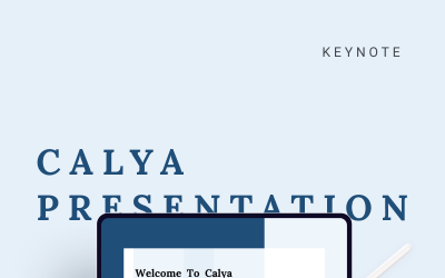 CALYA - Keynote template