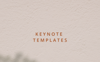 KESHIE - szablon Keynote