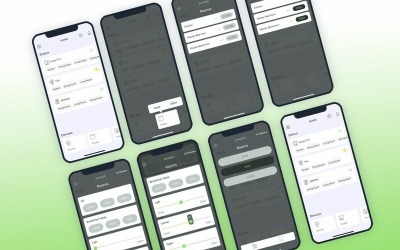 Smarthome - Shades UI Elements