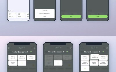 Smarthome-智能电视UI元素