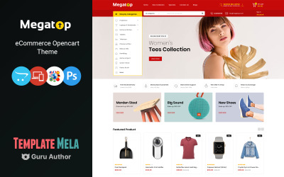 Megatop - Multipurpose OpenCart Template