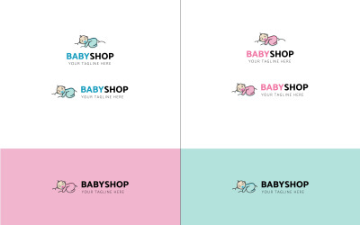 Baby Shop logó sablon
