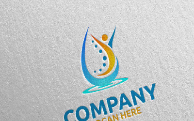 Massage Design  11 Logo Template