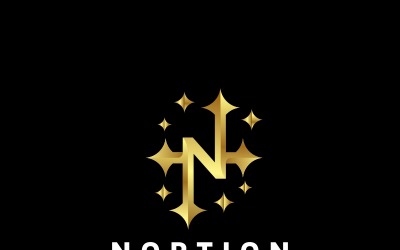 Nortion N Letter Logo Template