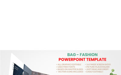 BAG - FASHION PowerPoint template