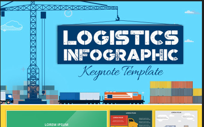 Logistiek - Keynote-sjabloon