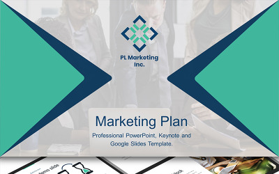 Modello PowerPoint di marketing professionale