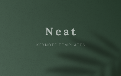 NEAT - Keynote sablon