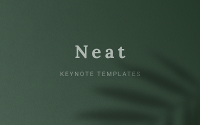 NEAT - шаблон Keynote