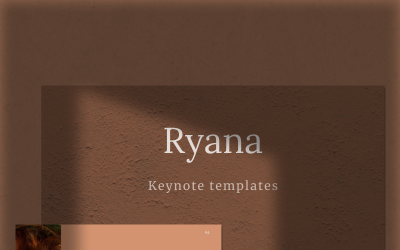 RYANA - szablon Keynote