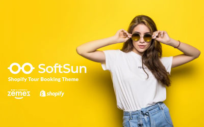 Tema Shopify de modelo de loja de óculos de sol