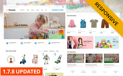 ToysToy - Leksaksaffär för barn PrestaShop-tema