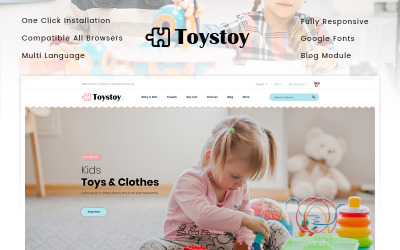 ToysToy - Tema PrestaShop del negozio di giocattoli per bambini