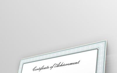 Szablon certyfikatu Classical and Simple #91321