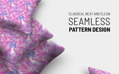 Rose pattern design ripetuto